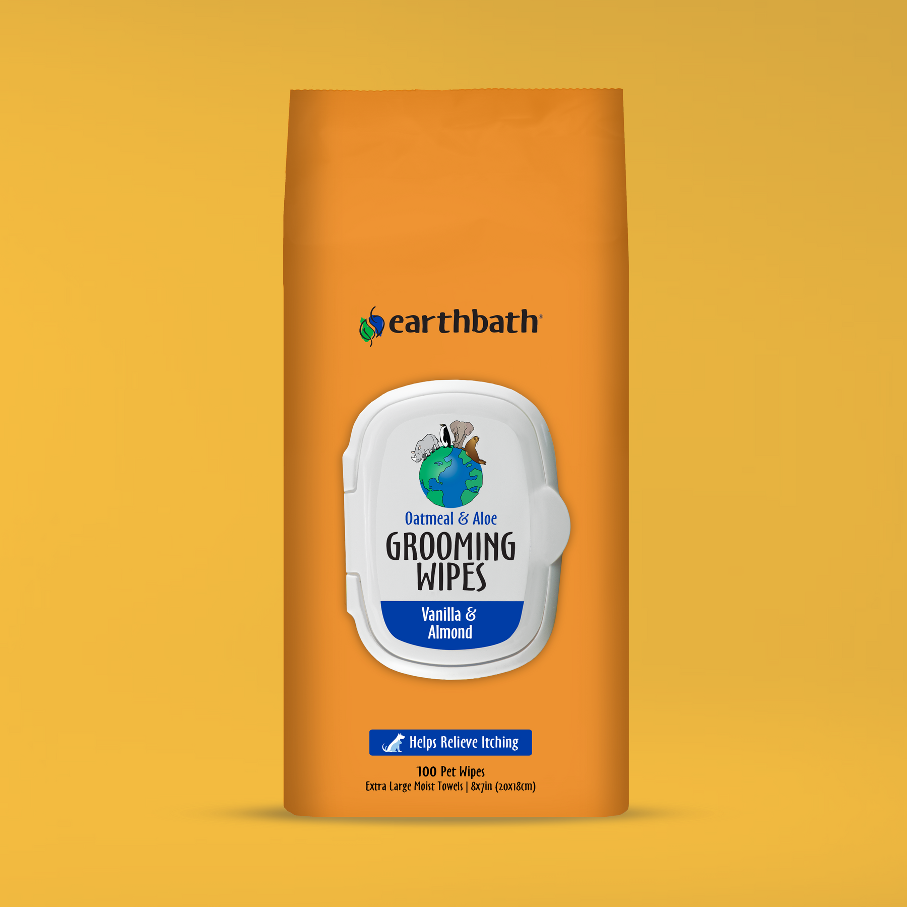 Grooming Wipes - Oatmeal & Aloe