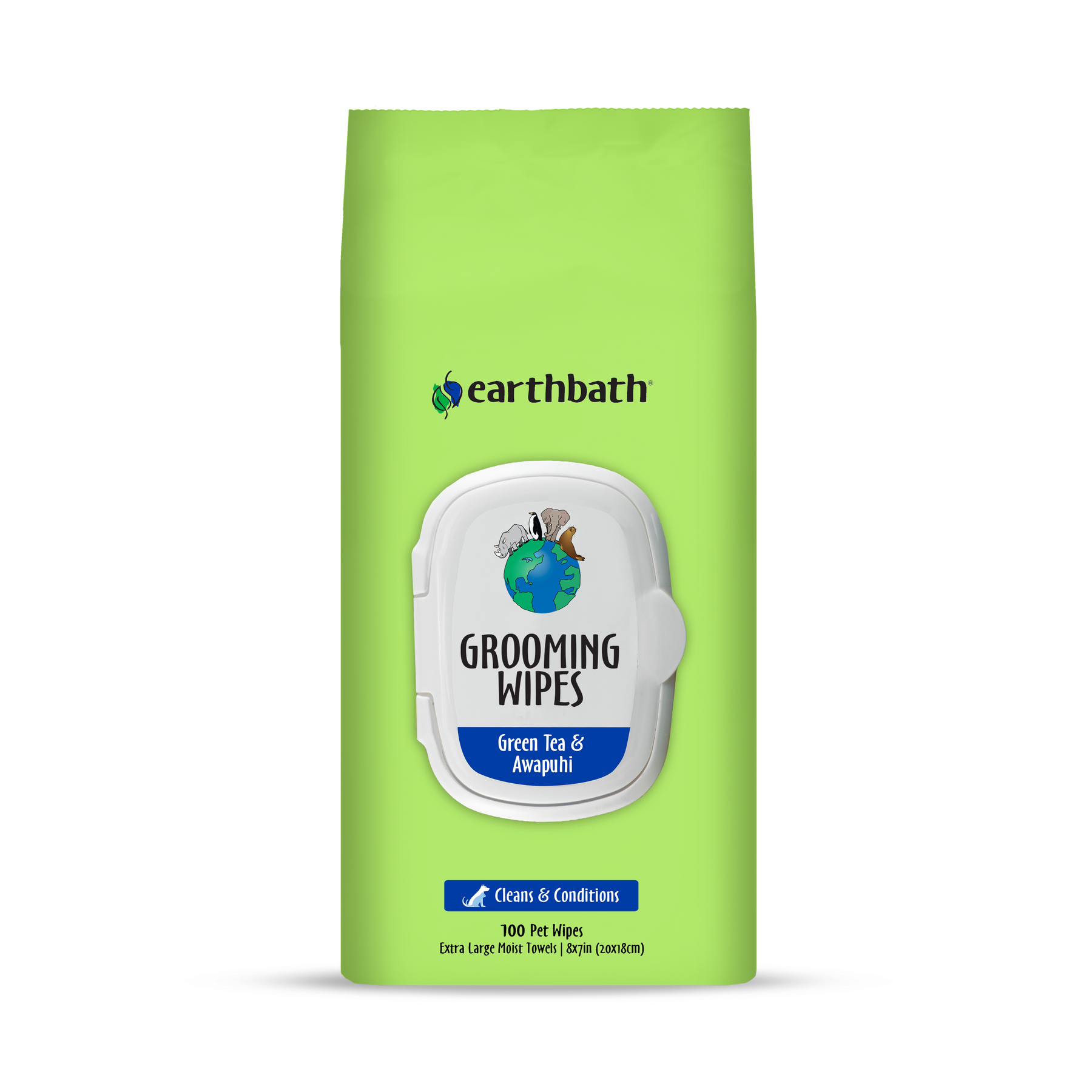 Grooming Wipes - Green Tea & Awapuhi