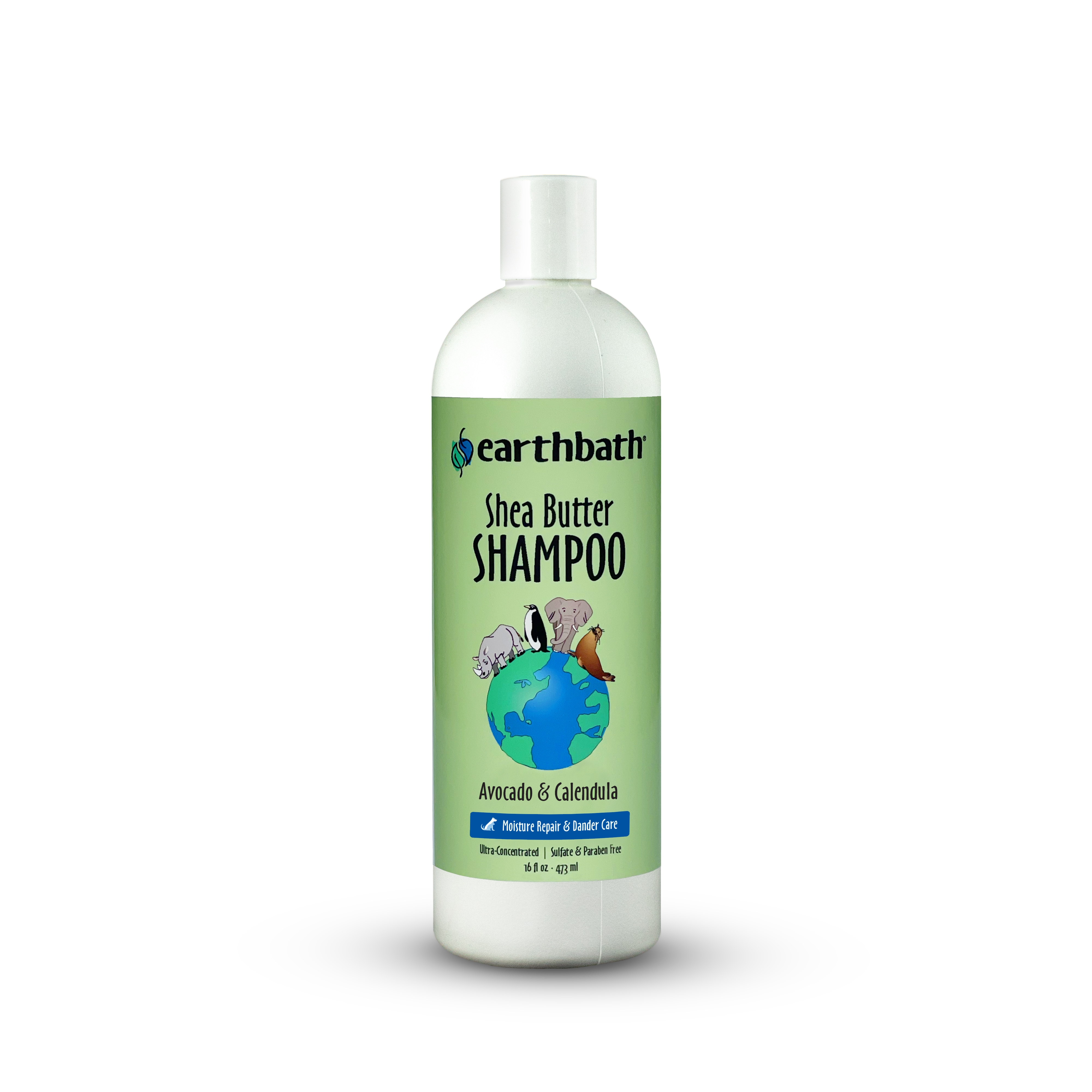 Shea Butter Shampoo, Moisturizing Dander Relief | earthbath®