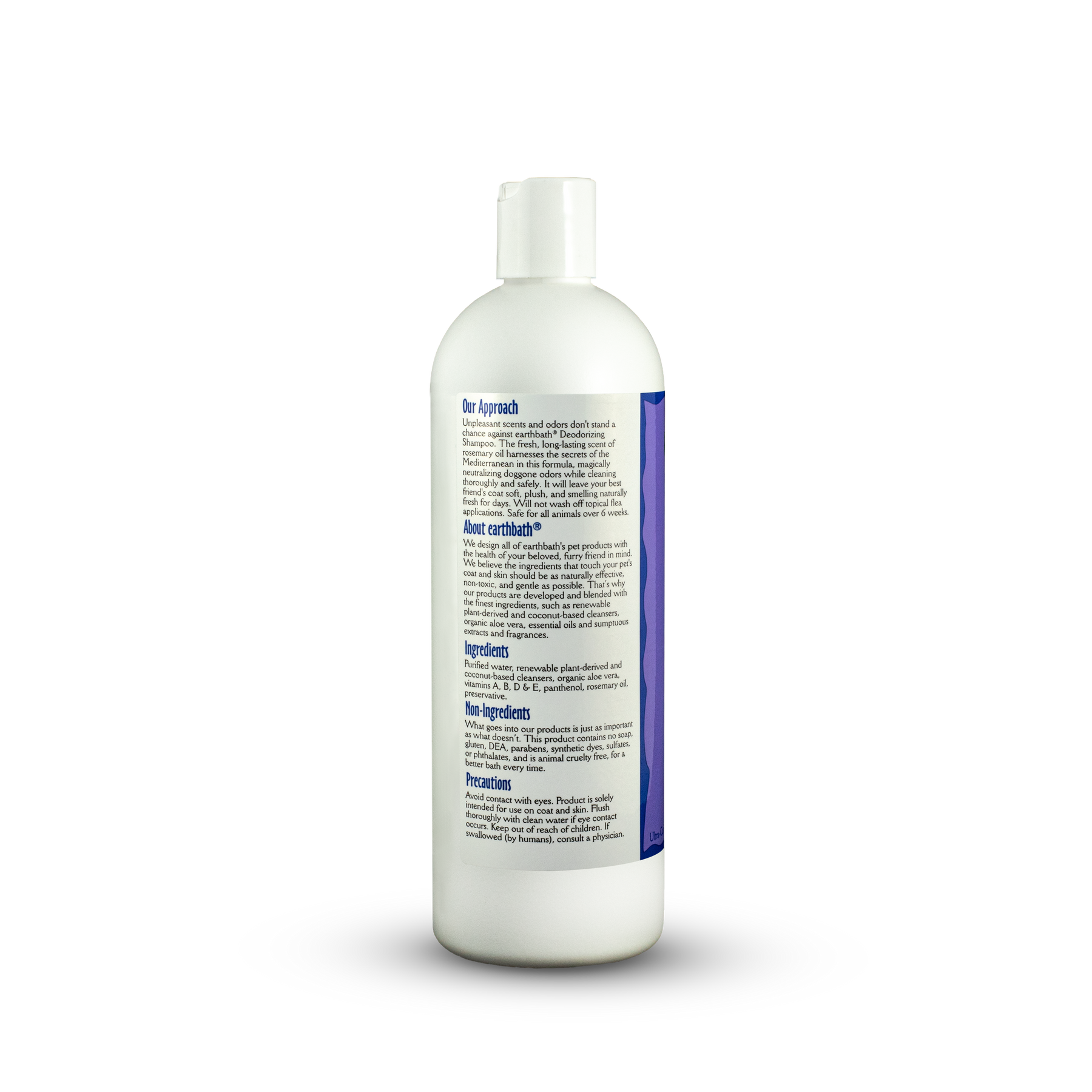 earthbath® Deodorizing Shampoo, Mediterranean Magic, Neutralizes Doggone Odors, Made in USA, 16 oz