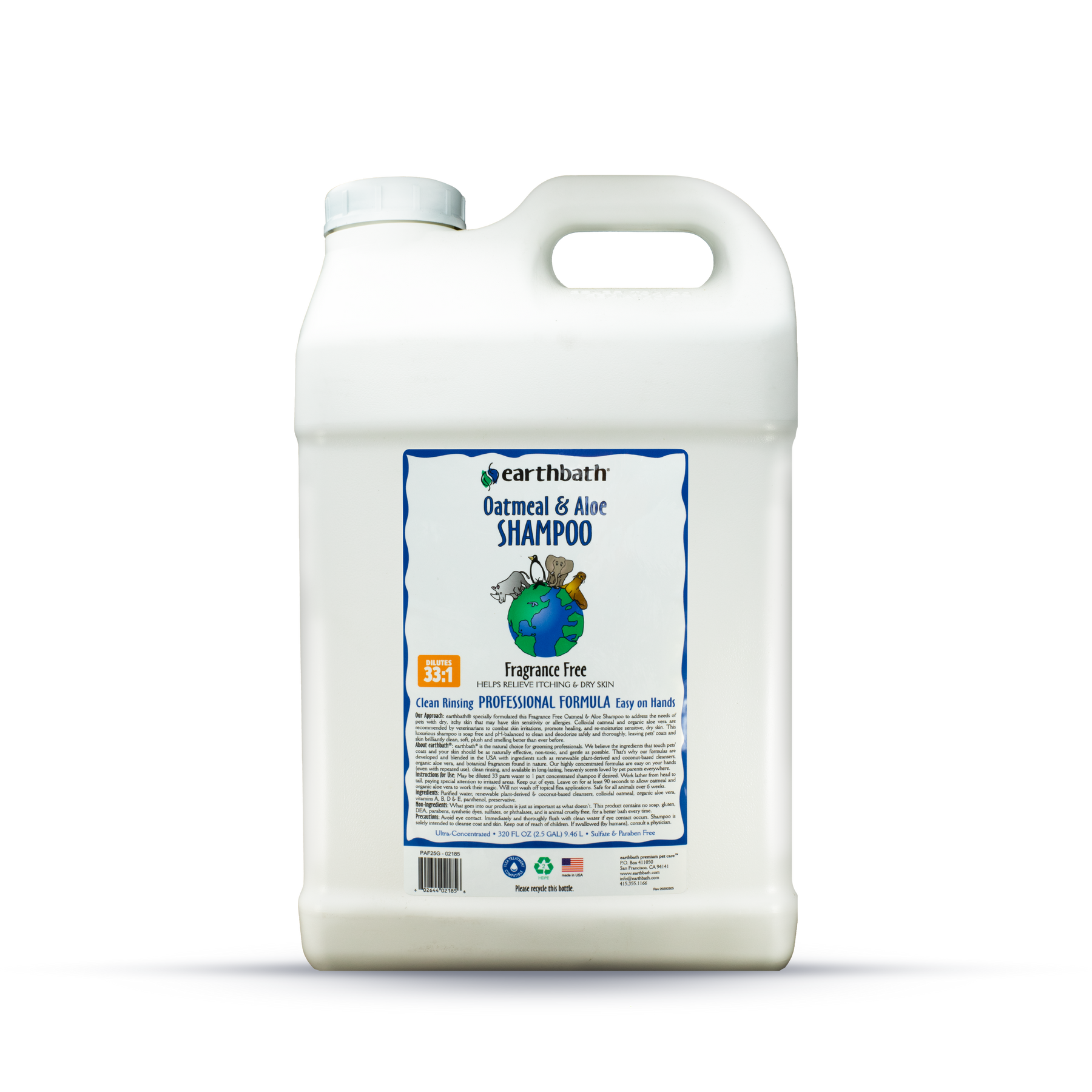 Oatmeal & Aloe Shampoo - Fragrance Free