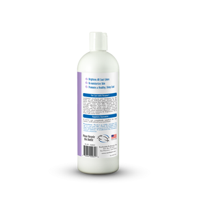 White bottle with a label on a white background