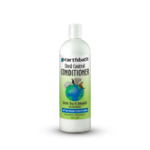 Bottle of Earthbath Shed Control Conditioner on a white background
