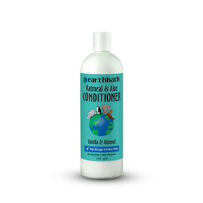 Earthbath Oatmeal & Aloe Conditioner bottle on a white background