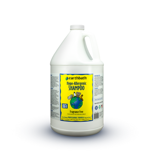 earthbath® Hypo-Allergenic Shampoo, Fragrance Free, for Sensitive Skin/Allergy, Made in USA, 128 oz